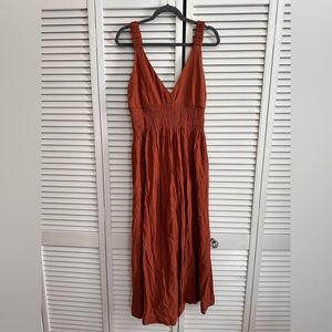 Brand New, with tags, linen maxi dress.